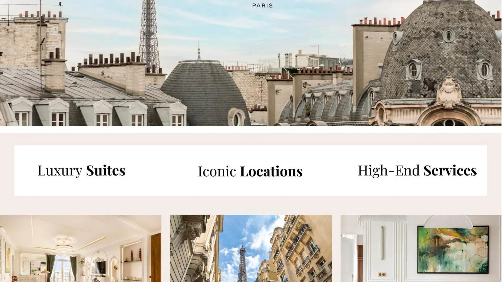 Apartment Merveil - Luxury Suite - Marais - Charlot Paris France
